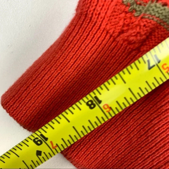 Le  Tigre Orange Lightweight 3/4 Sleeve Sweater - Picture 8 of 10